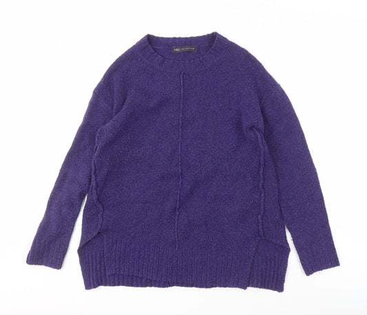 Marks and Spencer Women's Purple Pullover Jumper S