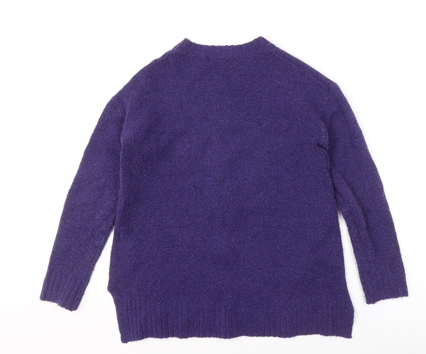 Marks and Spencer Women's Purple Pullover Jumper S