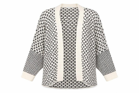 Next Women's Multicoloured L Open Front Cardigan