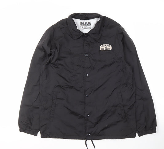 Brewdog Men's Black Windbreaker Jacket S