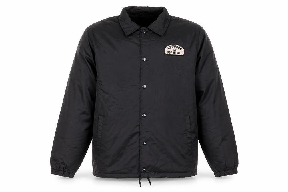 Brewdog Men's Black Windbreaker Jacket S