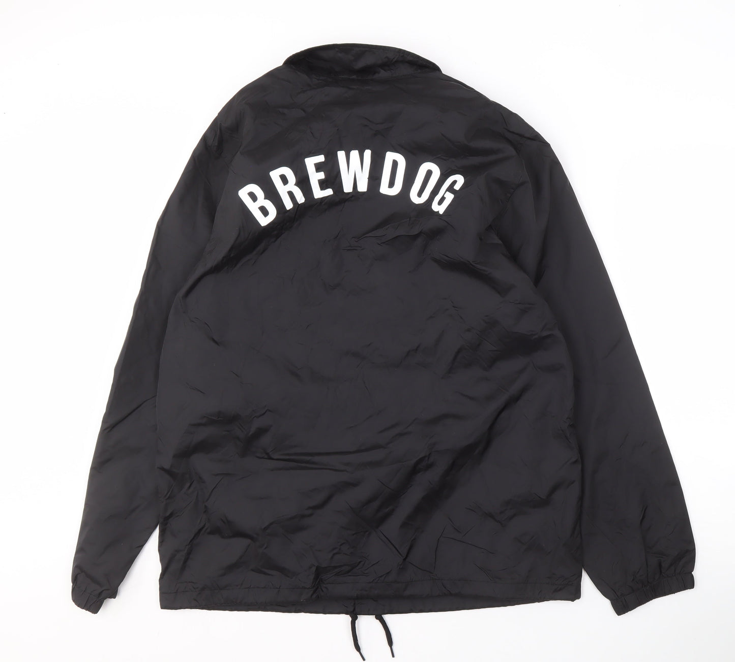 Brewdog Men's Black Windbreaker Jacket S