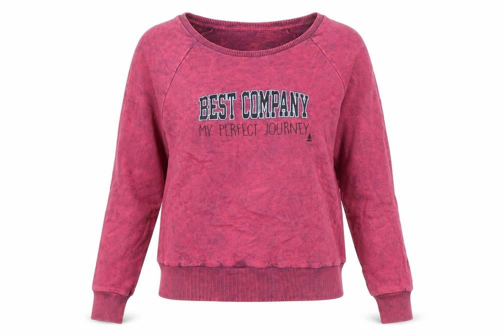 Best Company Women's Red Pullover Sweatshirt S
