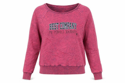 Best Company Women's Red Pullover Sweatshirt S