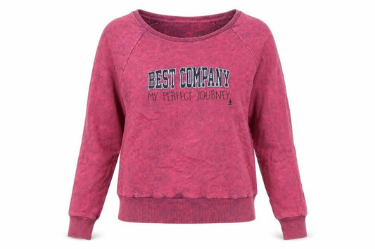 Best Company Women's Red Pullover Sweatshirt S