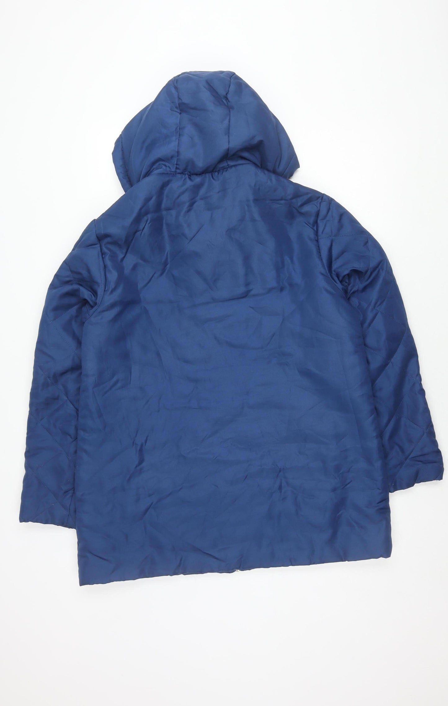 Casual Club Women's Blue Puffer Jacket S