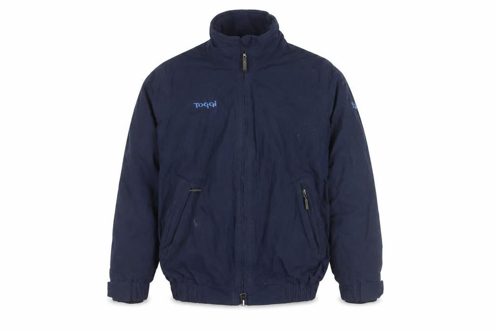 Toggi Boys Blue Basic Jacket L with Logo Accents