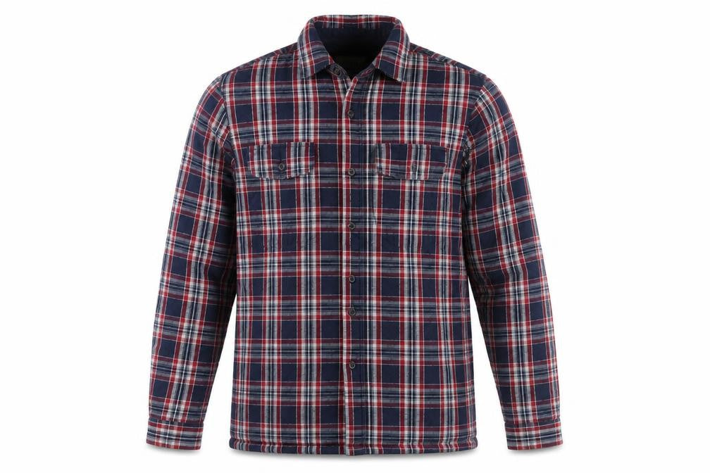Boston Traders Men's Multicoloured Plaid Button-Up Shirt M