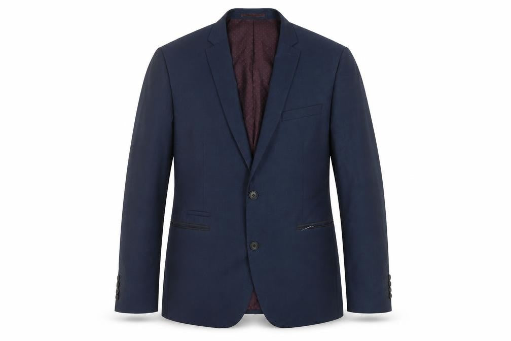Next Men's Blue Blazer, 44, Single-Breasted Jacket