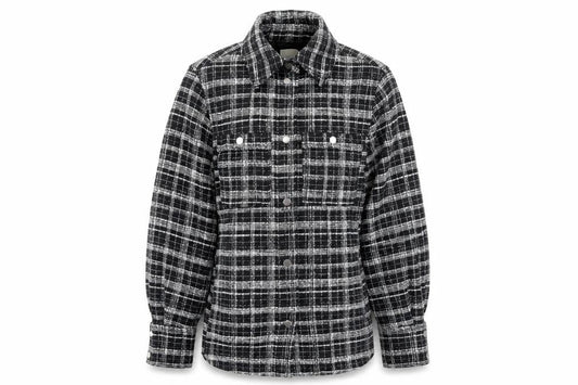 H&M Women's Black Check Jacket XS for Autumn/Winter