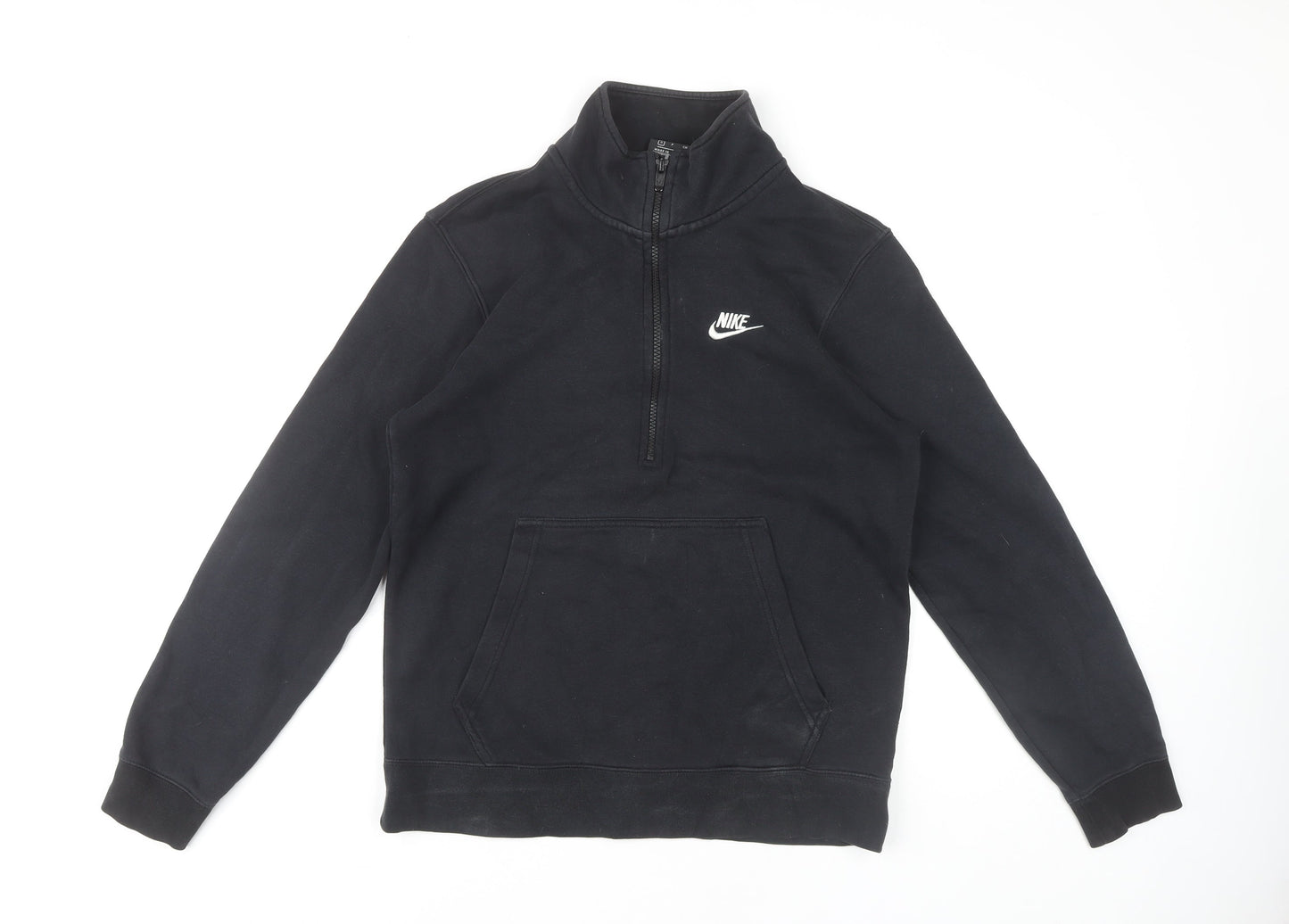 Nike Men's Black Small 1/4 Zip Sweatshirt