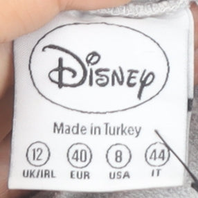 Preloved Disney Women’s Grey Mickey Sweatshirt, Size 12 - Detail