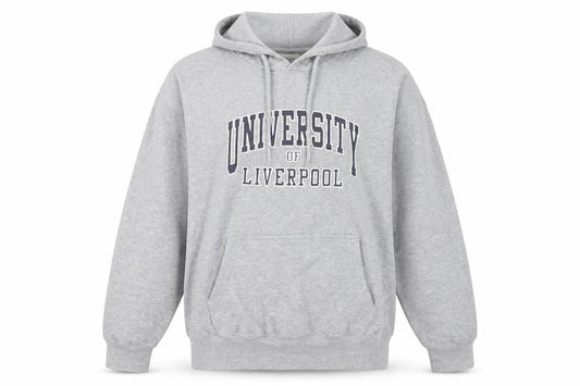 Advance Apparel Women's Grey Hoodie Size L University Design