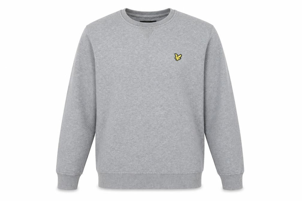Lyle & Scott Men's Grey Pullover Sweatshirt L