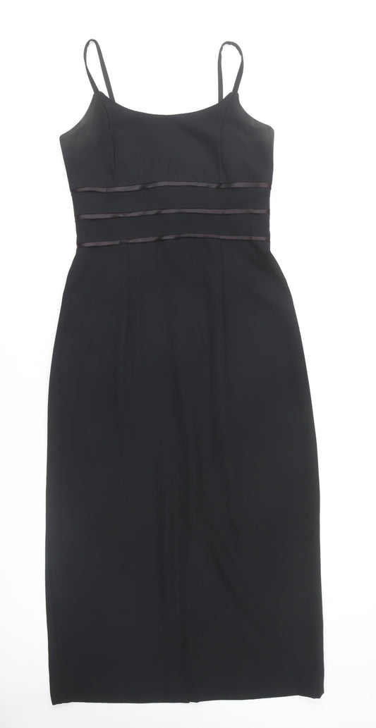 Lella of London Black Sleeveless Women's Dress - Size 12