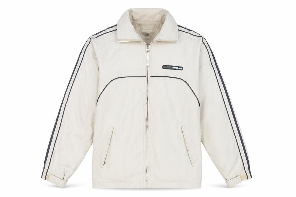 Bullion Men's Beige Mid-Length Zip Jacket M