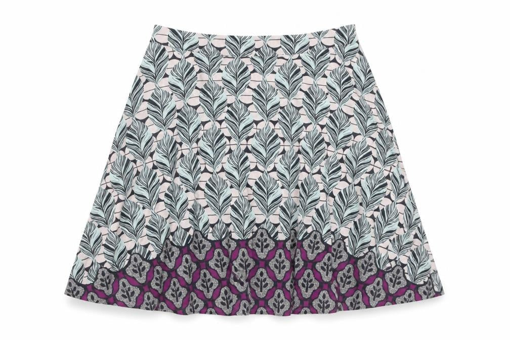 White Stuff Women's A-Line Multicoloured Skirt Size 12