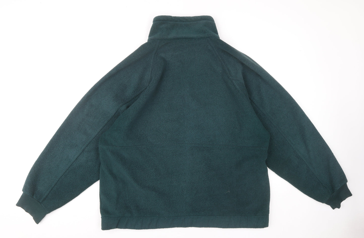 Casual Sport Men's Green XL Fleece Jacket