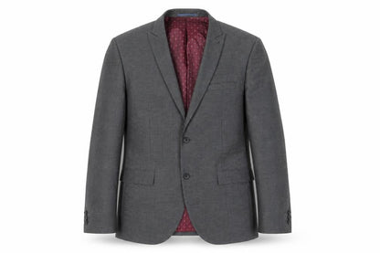 Next Men's Grey Blazer 40R Classic Single-Breasted