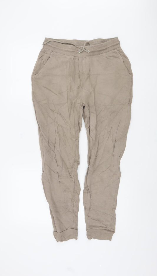 ASOS Beige Unisex Jogger M Casual Tapered Cotton