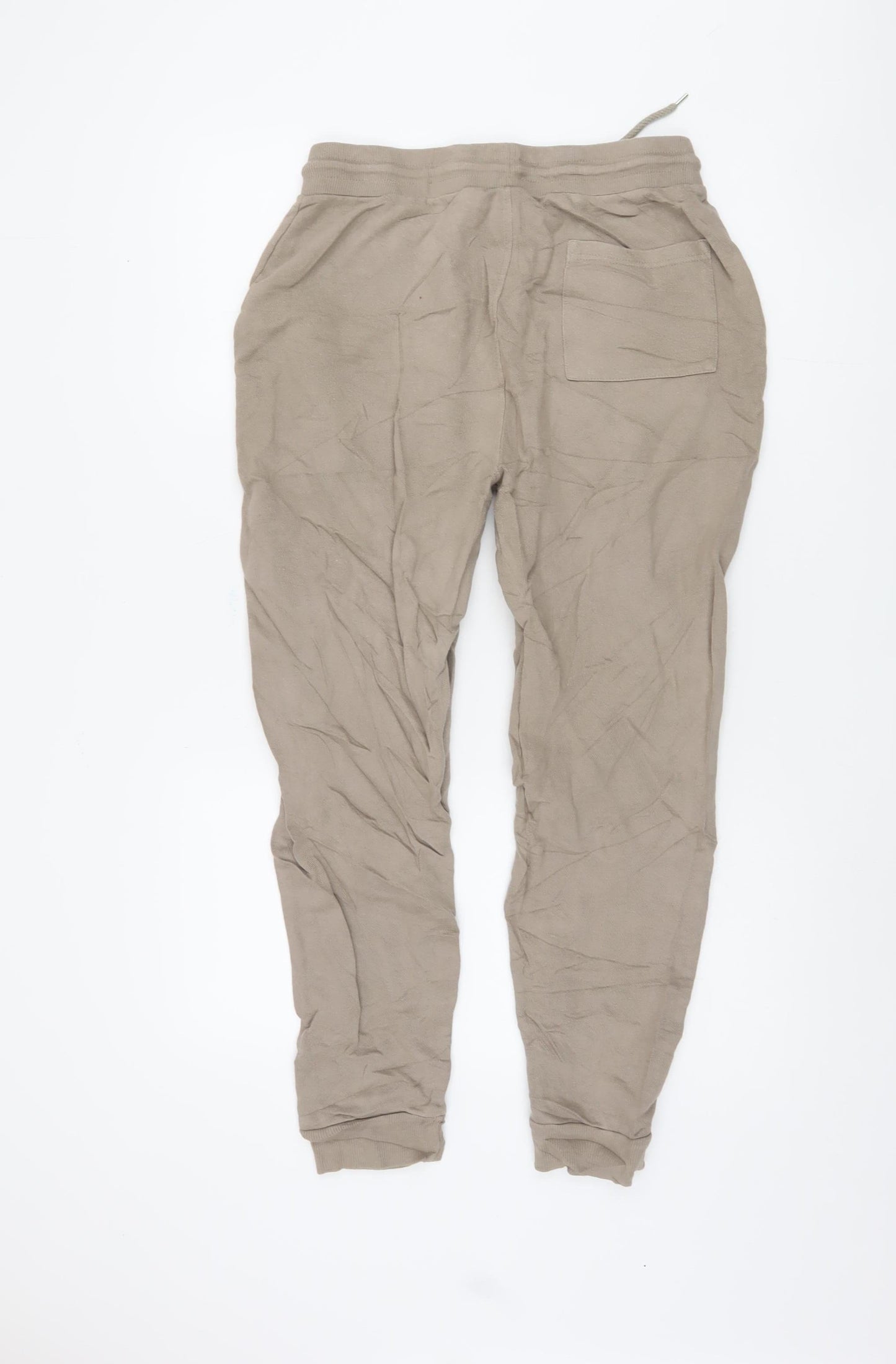 ASOS Beige Unisex Jogger M Casual Tapered Cotton