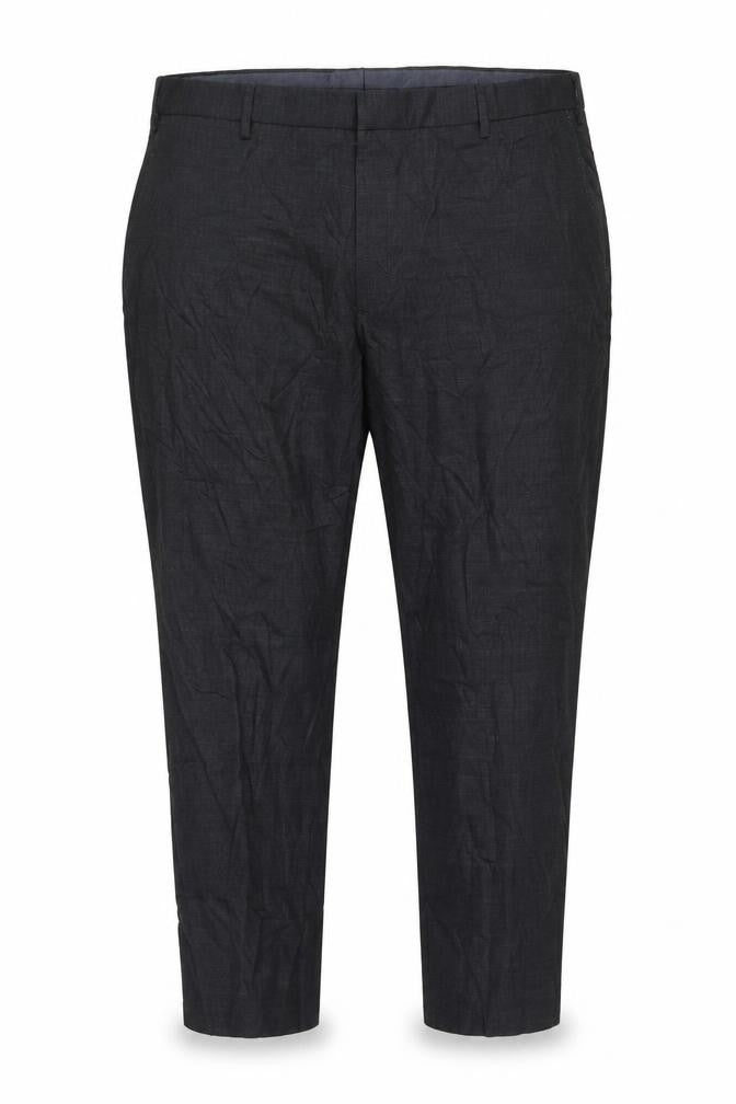 Marks & Spencer Men's Grey Trousers, Size 46, Regular Fit