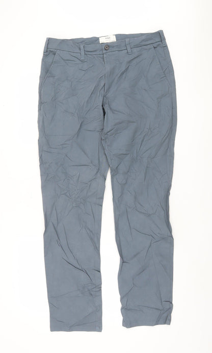 Marks & Spencer Men’s Blue Slim Chino Trousers