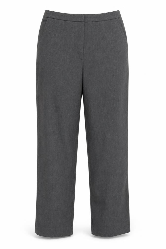 Eastex Women's Grey Straight Leg Trousers Size 12