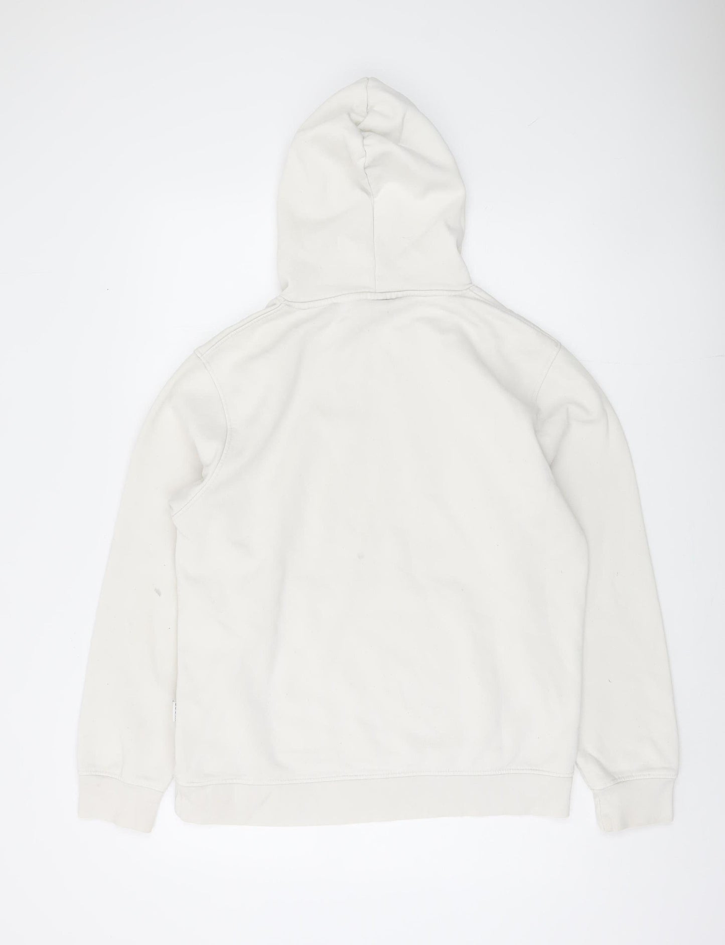 Nicce Men's White Pullover Hoodie M - Logo Accents
