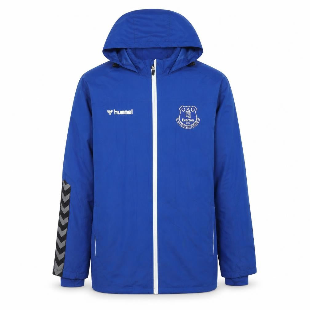 Hummel Men's Blue Waterproof Rain Coat M