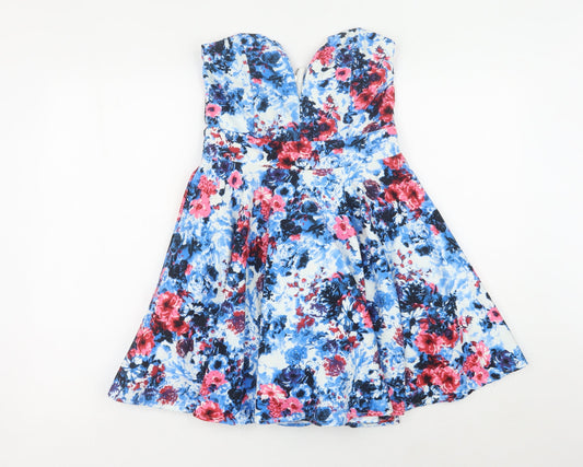 TFNC London Women's Multicoloured Floral Dress, Size S