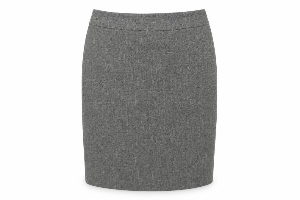 Happit Women's Grey Pencil Skirt, Size 12
