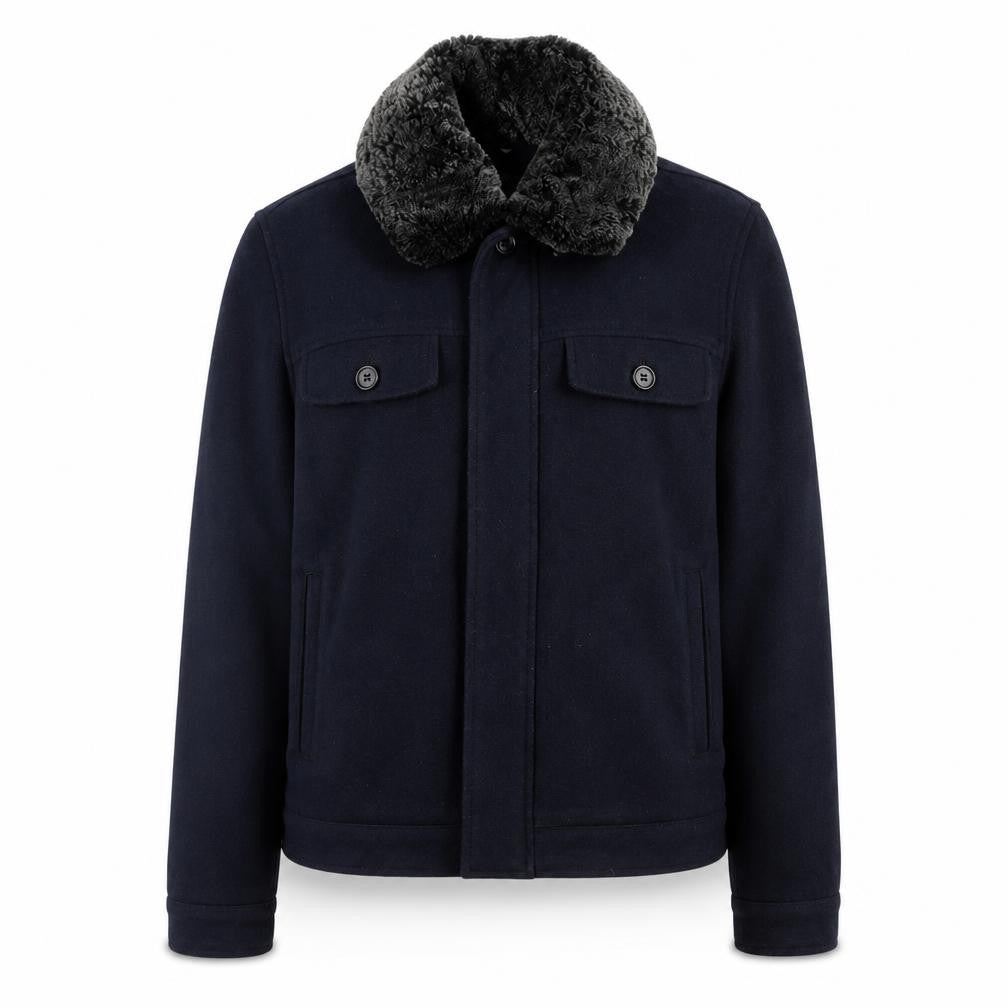 River Island Women's Black Wool XS Winter Jacket