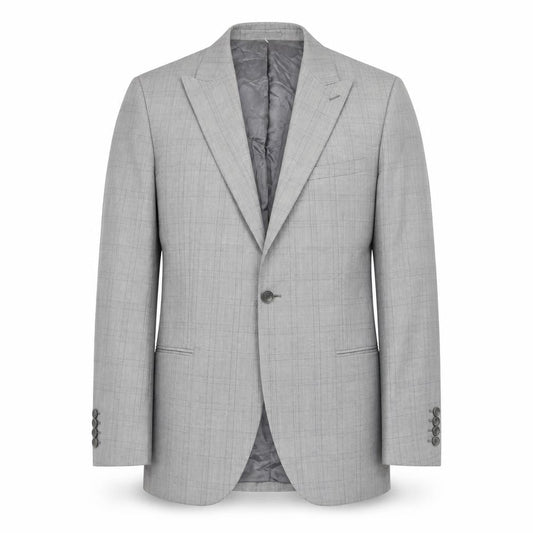 Reiss Men's Grey Check Blazer 38 Regular