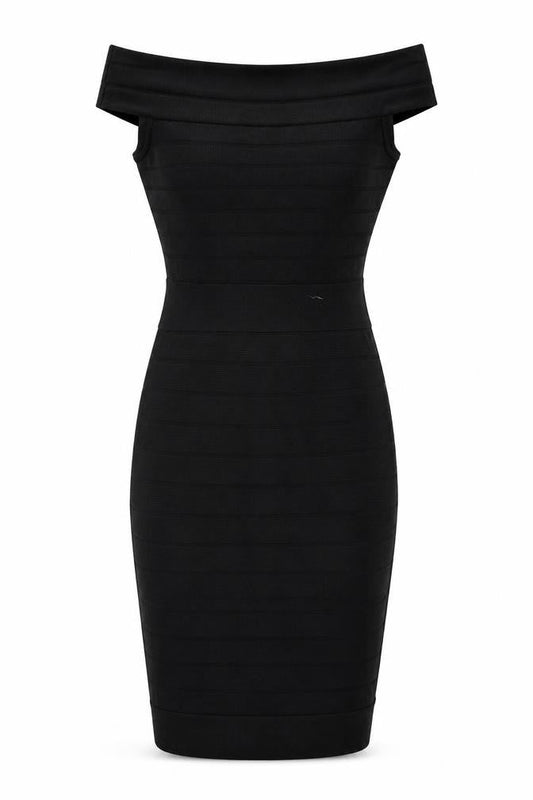 French Connection Women's Black Size 8 Off Shoulder Dress