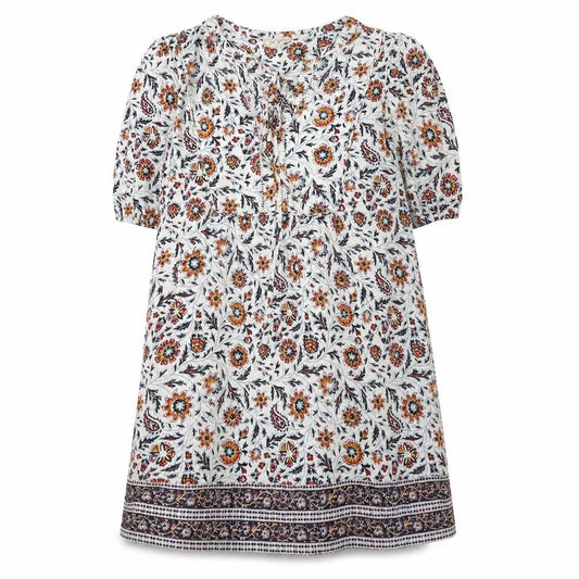 FatFace Women's Multicoloured Floral Dress UK Size 6