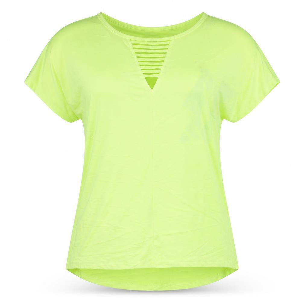 Ergee Women's Green XL Basic T-Shirt - Lightweight