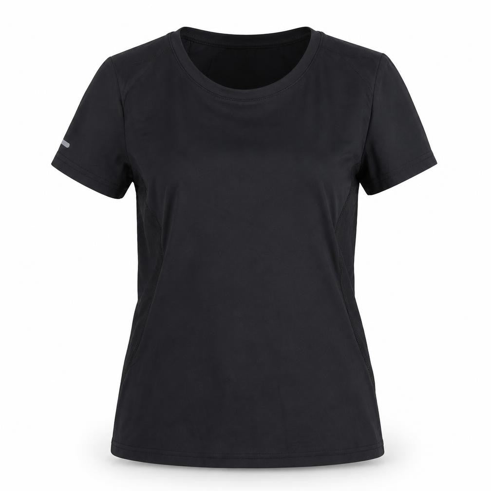 North Bend Women's Black Athletic T-Shirt Size 10