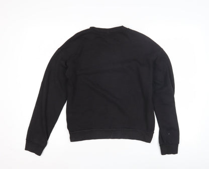 Preloved H&M Women’s Black Pullover Sweatshirt, S, Disney Theme - Back