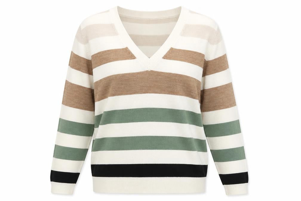 Marks & Spencer Women's Striped Pullover Jumper M