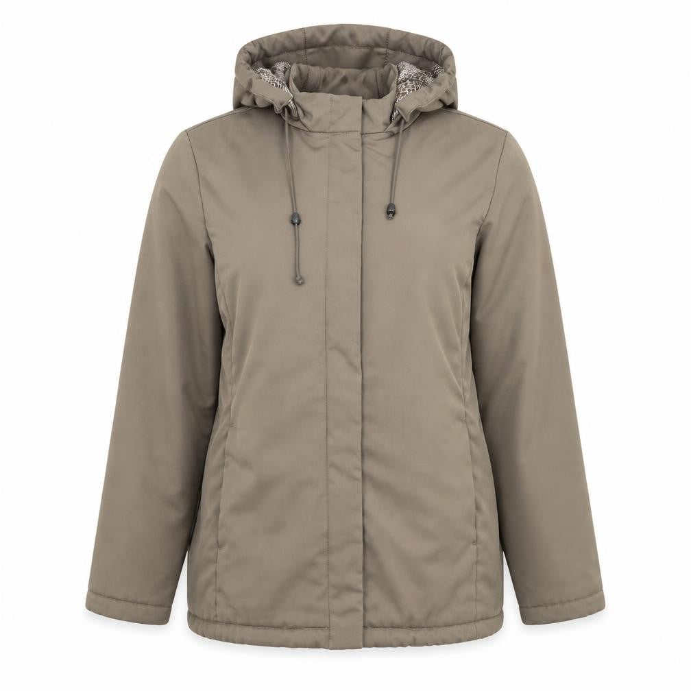 Outer Layer Women's Brown Parka Jacket, Size 16