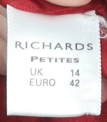 Richards Women’s Black Suit Jacket UK 14 Petite Formal