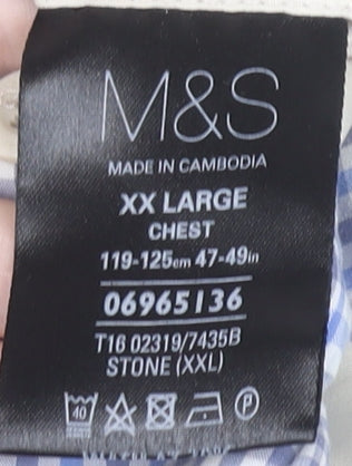 Marks and Spencer Men's Beige XL Basic Jacket