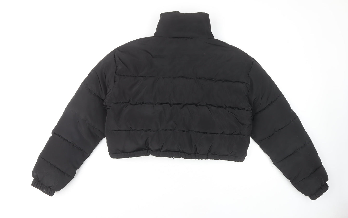 Rising Women's Black Puffer Cropped Jacket S