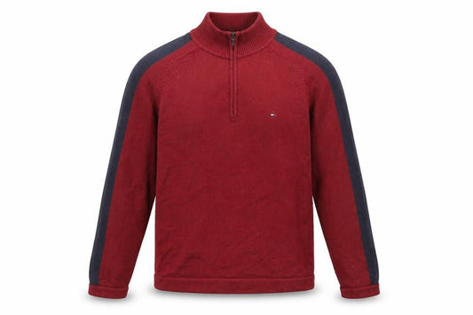 Tommy Hilfiger Men’s Red Full Zip Jumper M