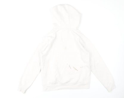 Preloved Disney Women's White XS Lion King Hoodie Pullover - Back