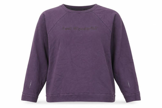 Asquith Women's Purple XL Pullover Sweatshirt, Cotton
