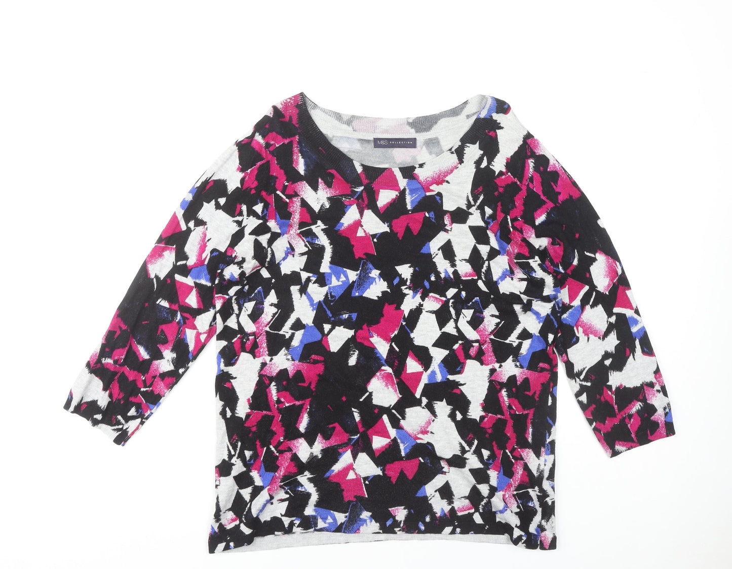 Marks and Spencer Multicoloured Jumper UK 16 Pullover