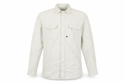 Ciro Citterio Beige Button-Up Shirt, Men, Medium, Cotton
