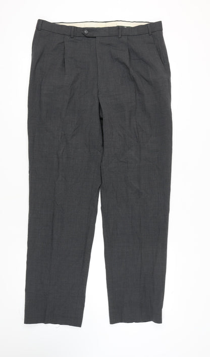 Marks & Spencer Men's Grey Dress Pants 38 in
